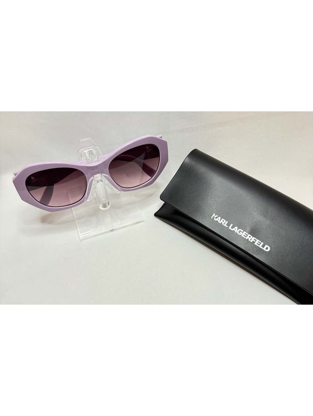 Karl Lagerfeld Sunglasses Purple Size Os - Picture 6 of 6